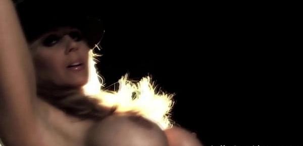  Lights, Camera, Fuck! Busty MILF Julia Ann Sucks That Dick On Stage!